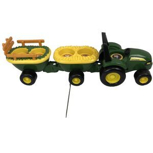 John Deere Animal Hayride Farm Sounds Preschool Toy No Animals Tomy